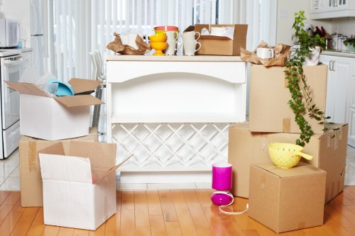 Household packing and moving preparation for a Shepherds Bush relocation