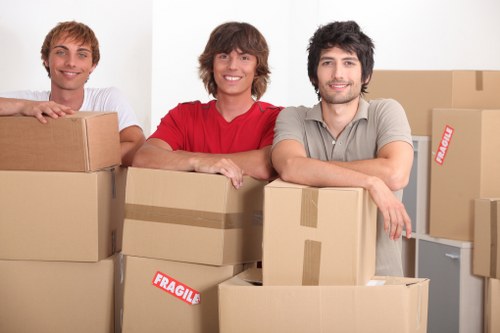 Loading furniture into a van for a Shepherds Bush house or flat removal