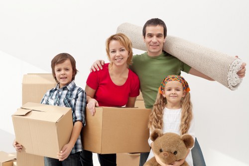 Shepherds Bush moving truck for flat moves and furniture transport