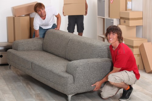 Local moving van helping with flat and office relocations in Shepherds Bush