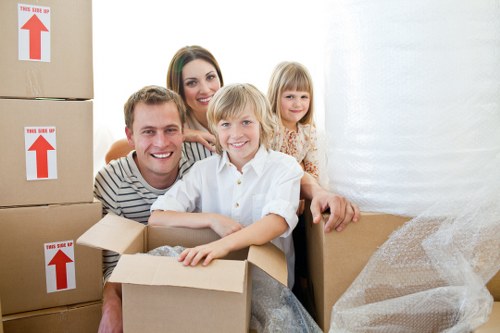Commercial removal support for a Shepherds Bush business